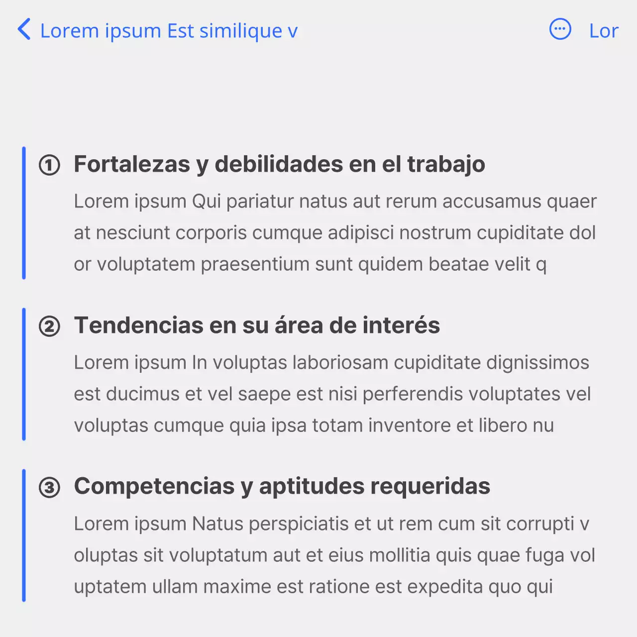 Guía para diseñar una carrera sencilla en blanco y azul