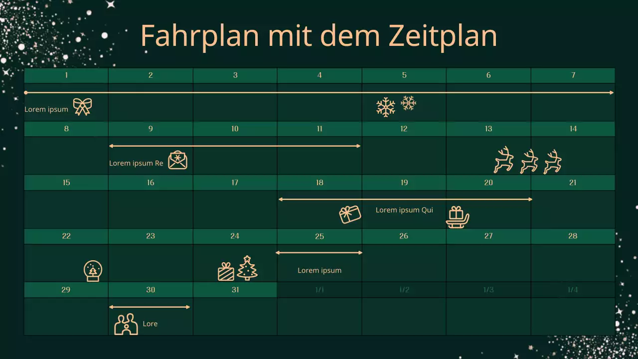 Elegantes Weihnachtskonzept auf einem khakifarbenen Hintergrund