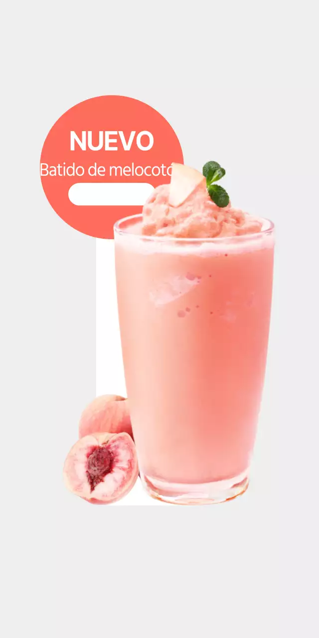 Promociona el menú de tu cafetería con una foto de tus bebidas de aspecto limpio