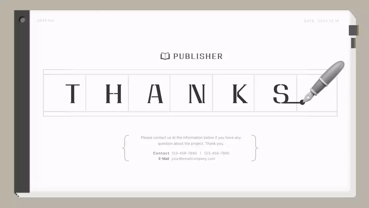 베이지색의 심플한 웹소설 출간기획서 제안서