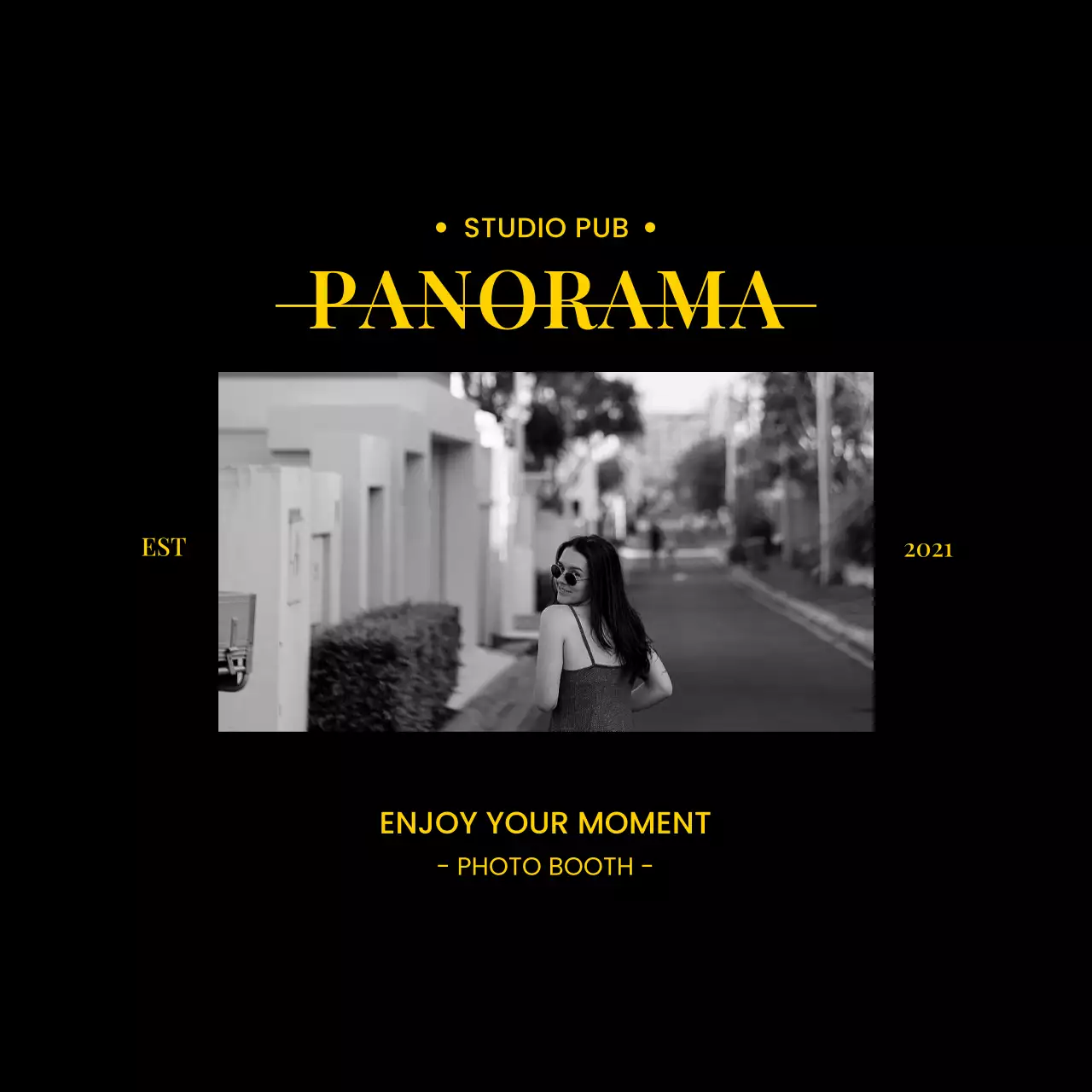 写真を活用した洗練された雰囲気のデザイン