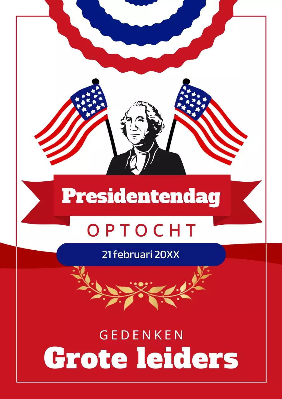Promoot de Red and Blue Classic Presidents' Day Parade