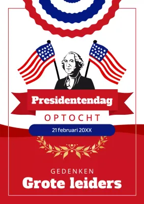 Promoot de Red and Blue Classic Presidents' Day Parade