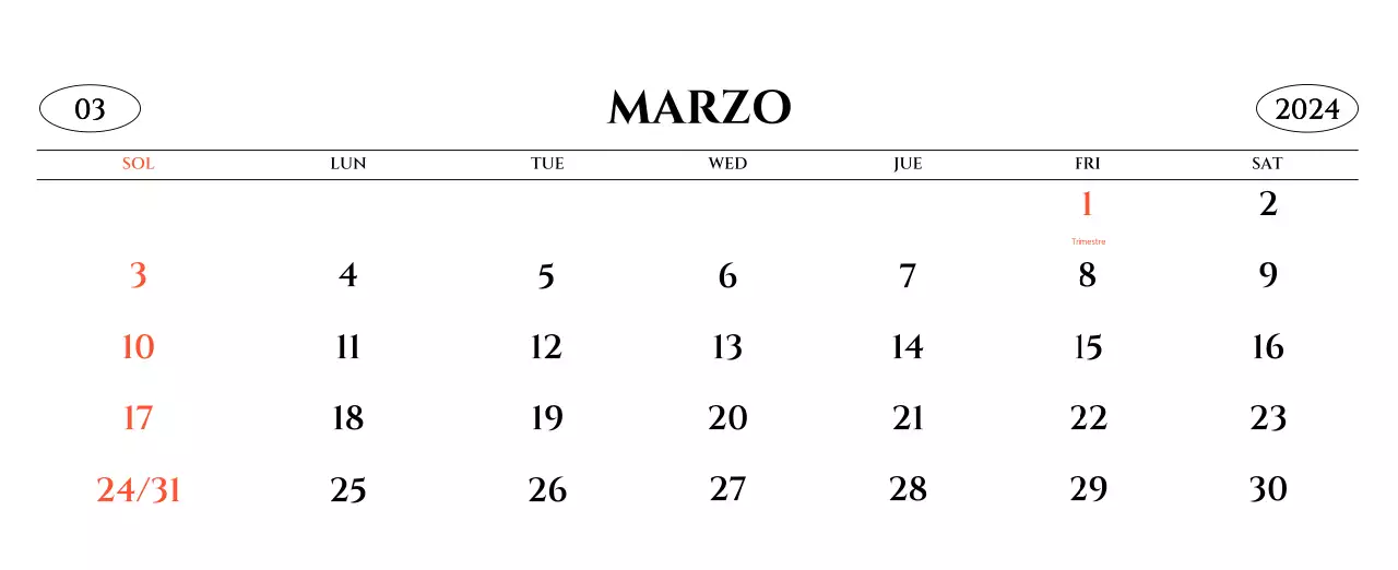 Calendario de pared de estilo sencillo con concepto de fotografía de viajes emocional en blanco y negro