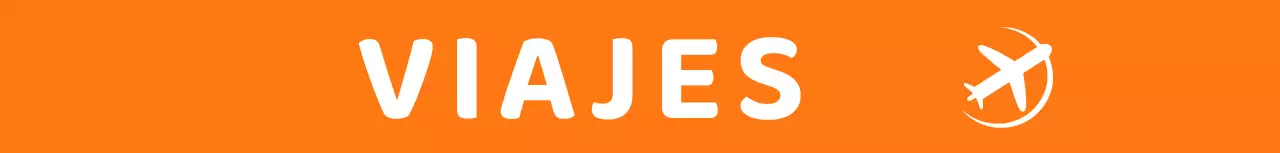 Logotipo sencillo de agencia de turismo en blanco