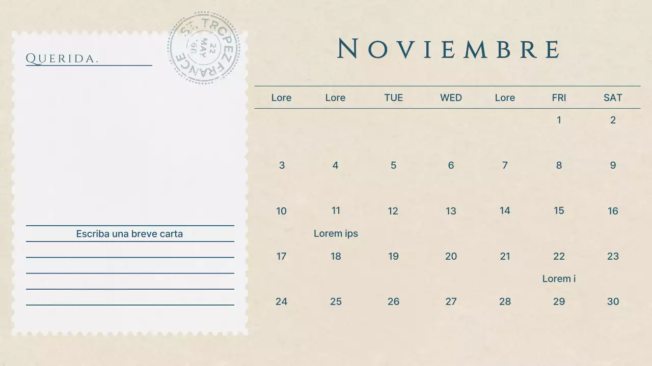 Un arco iris de agendas de moda