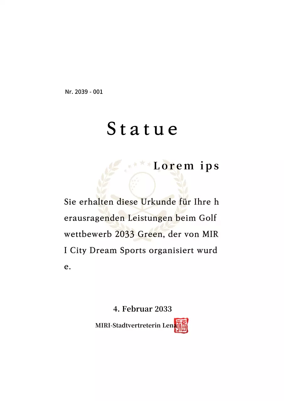 Sportpreise mit Golf Illustrated für ein stilvolles Ambiente