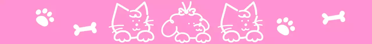 かわいい動物のイラストが描かれた動物保護団体のキャンペーン