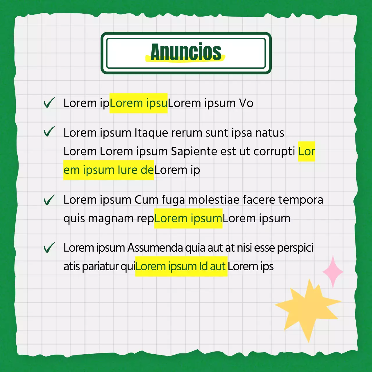 Guía para un kit de marca kitsch verde y amarillo