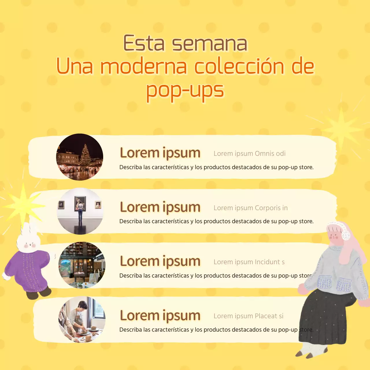 Un acogedor anuncio invernal de marketing viral en menta y marrón