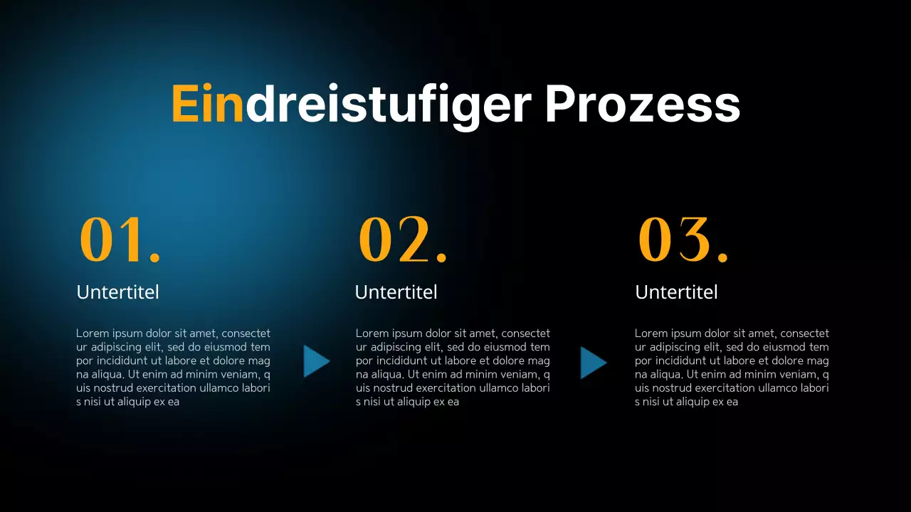 Schwarz und Blau Modern Vielseitig Layout Seite Material