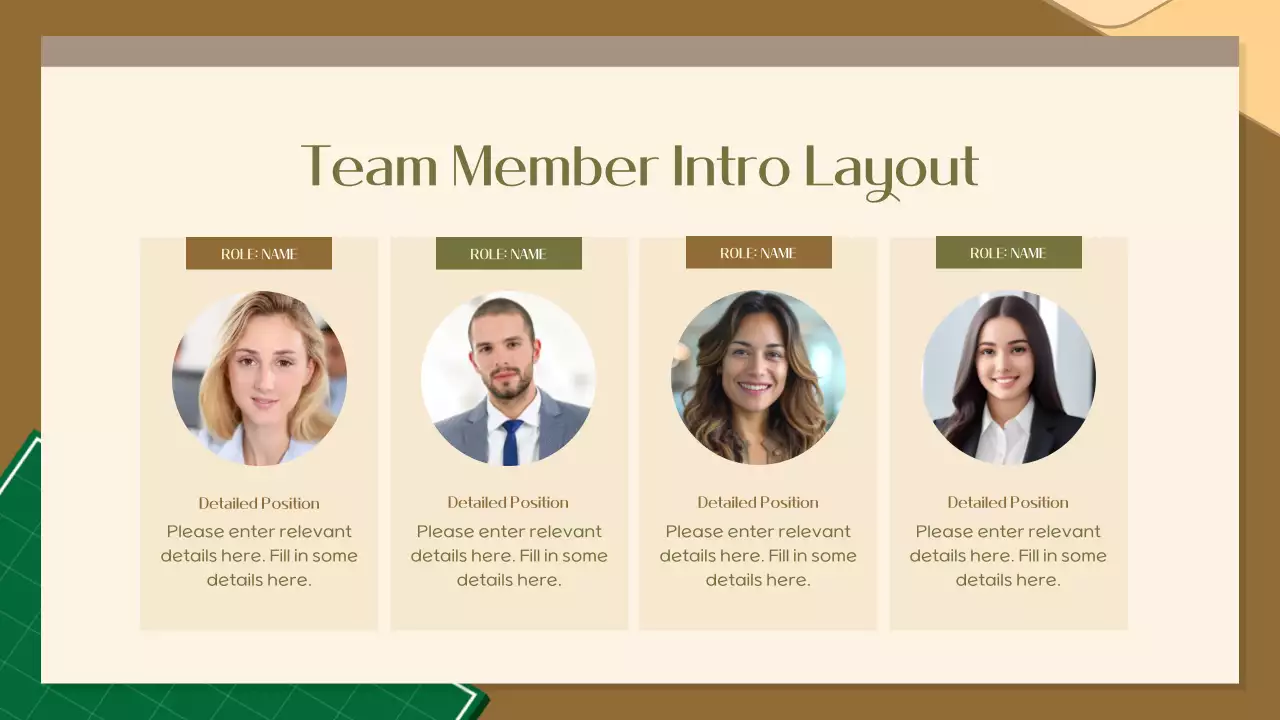 A cozy office worker in khaki and brown Business Report