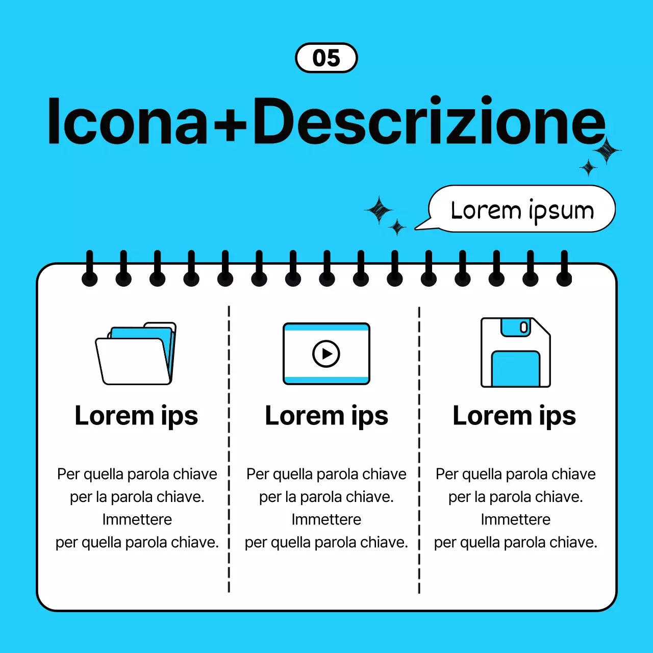  Semplici consigli di lavoro in azzurro e nero