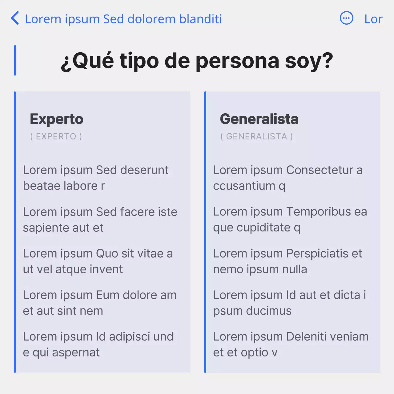 Guía para diseñar una carrera sencilla en blanco y azul