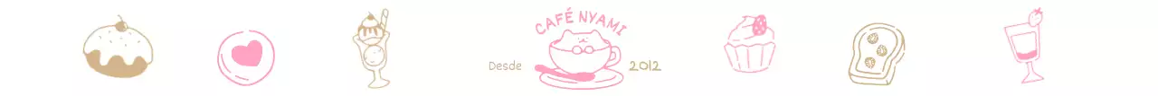 Coleção de menus ilustrados coloridos e bonitos de cafés com sobremesas