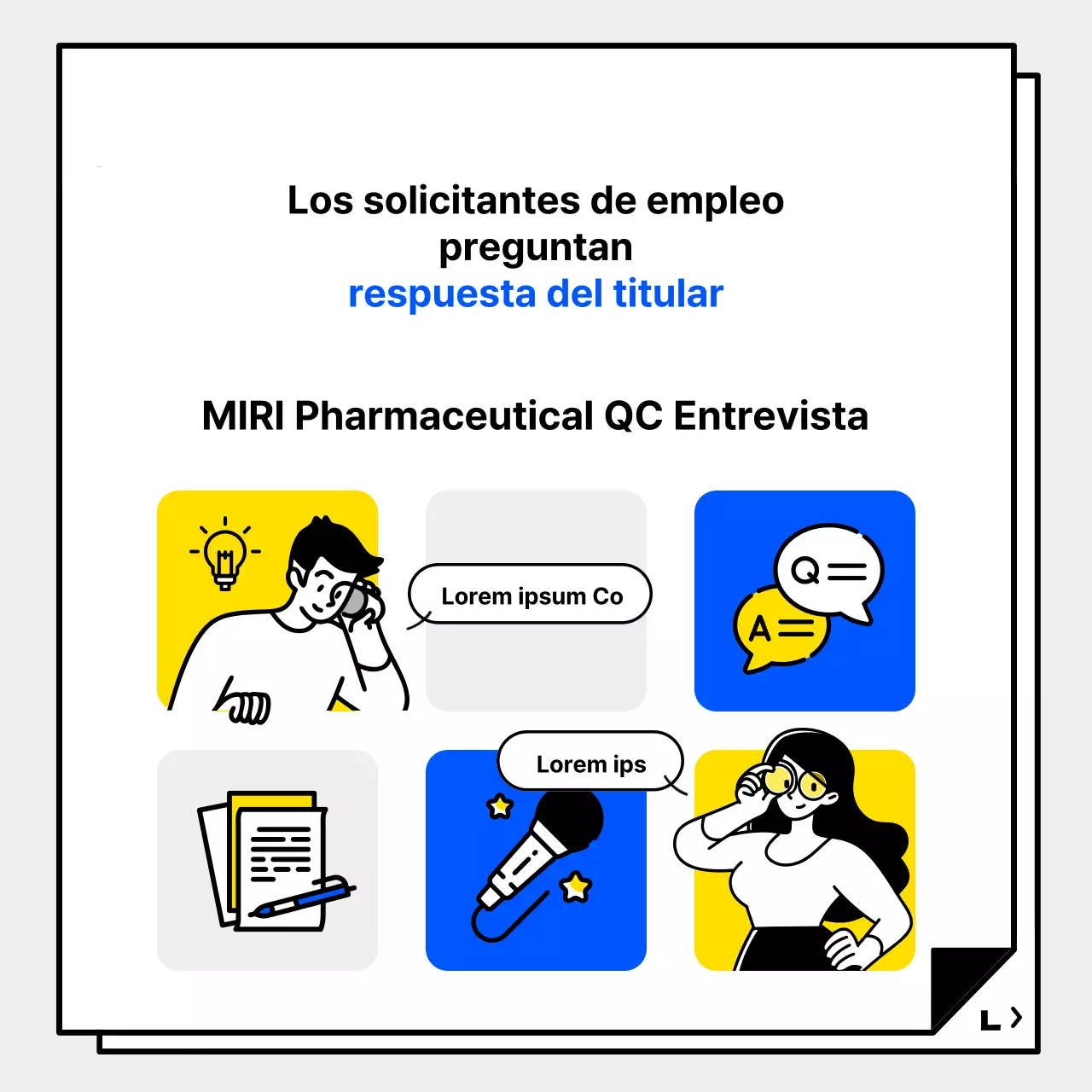 Consejos sencillos de Blue para entrevistas de trabajo a titulares