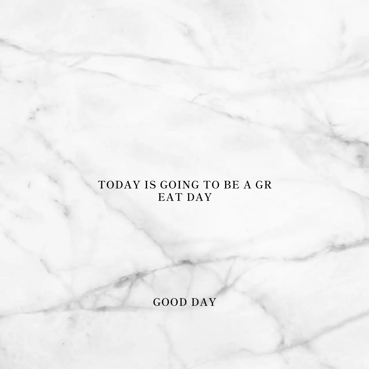 大理石の写真とセリフ体で高級感のあるレストラン