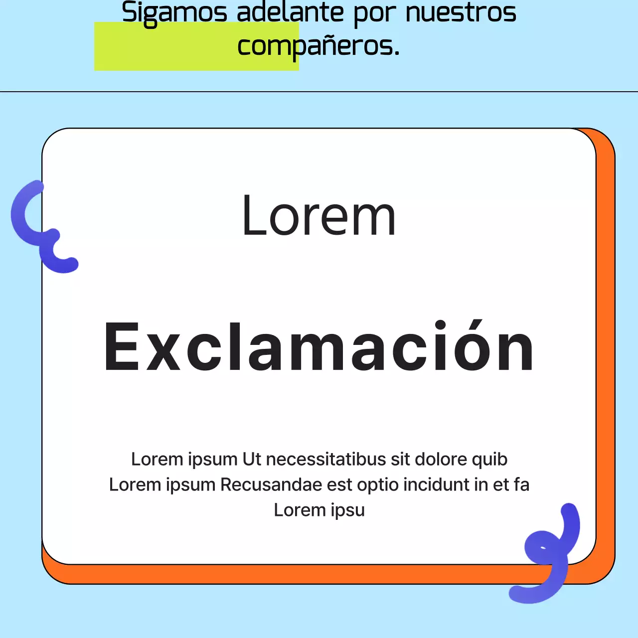 Promover una colección kitsch de prendas celestes y naranjas