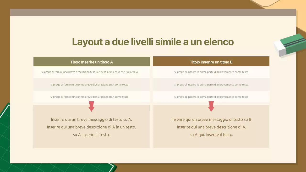 Un accogliente impiegato in kaki e marrone Business Report