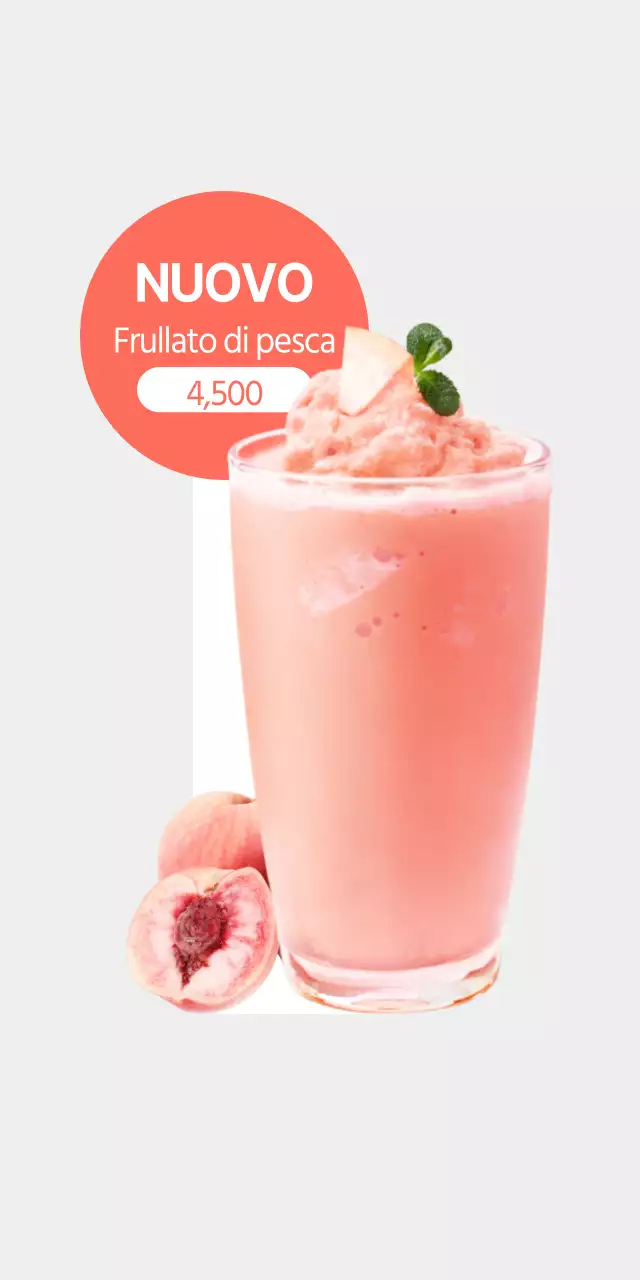 Promuovete il menù del vostro caffè con una foto pulita delle vostre bevande