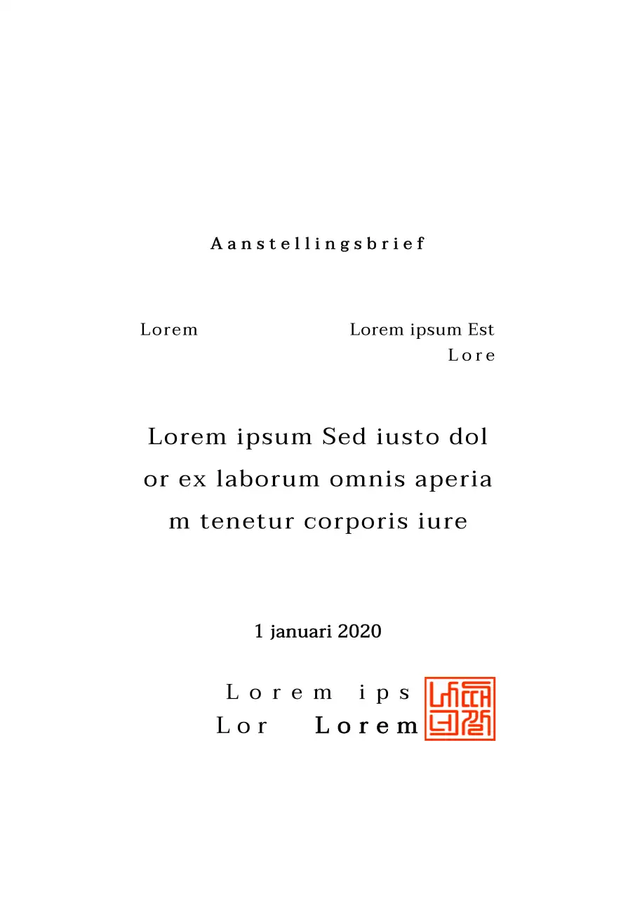 Afspraakbrieven ontwerpen