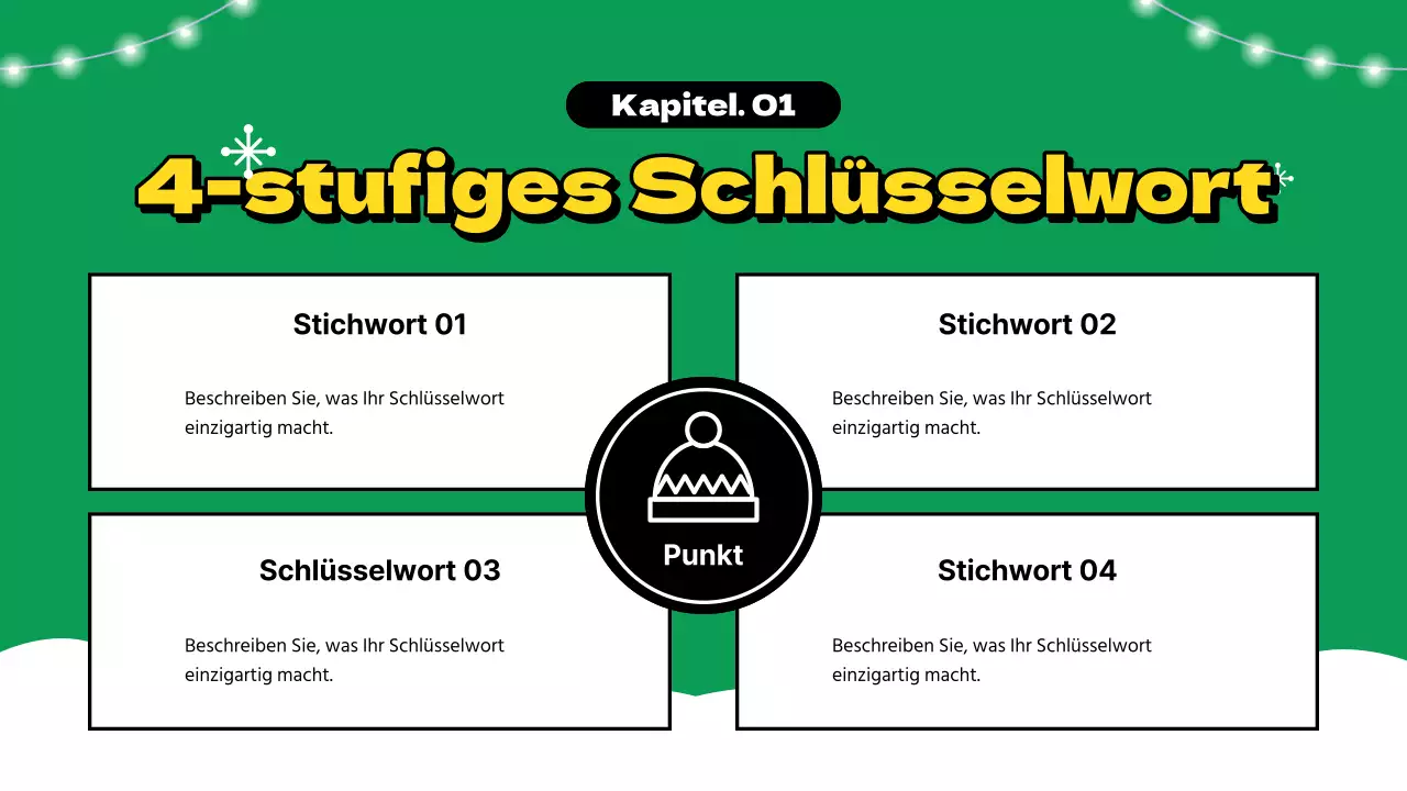 Trendige Schulungsmaterialien für Freiwillige im Winter mit rotem Hintergrund
