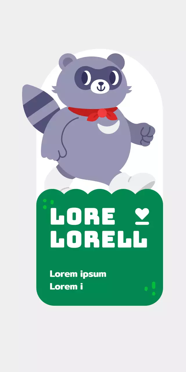 Belegging voor evenement van dierenrechtengroep met illustraties van schattige dierfiguren