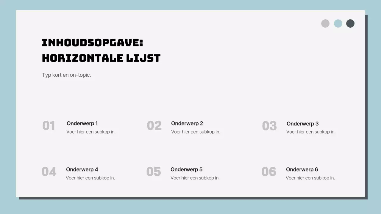 Hemelsblauw en Wit Klassiek Rapport met meerdere pagina's