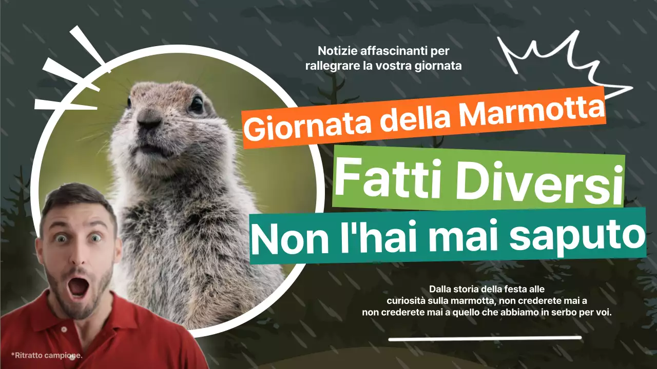 Fatti divertenti sul giorno della marmotta verde e arancione Introduzione