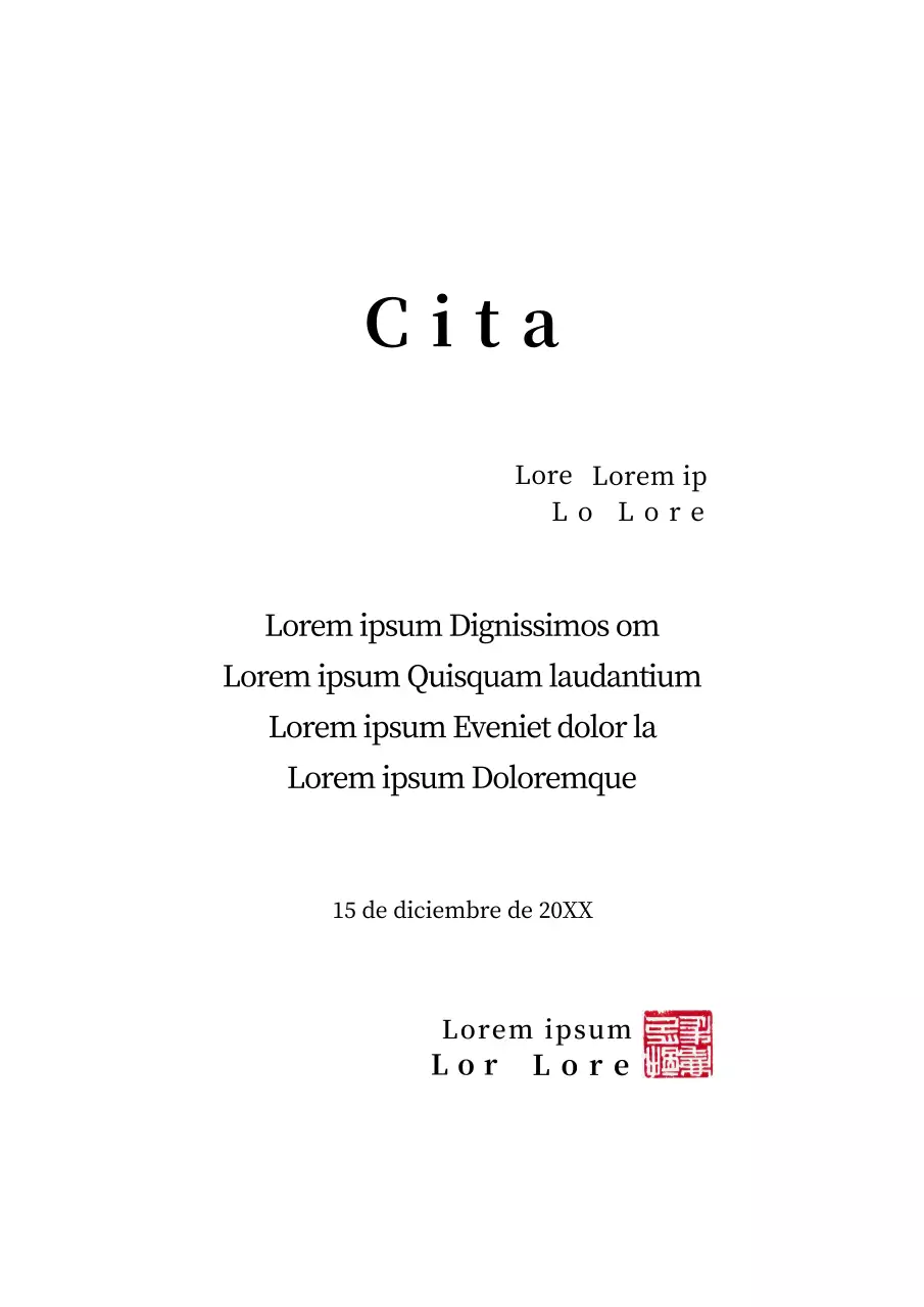 Mención limpia y elegante con símbolos escolares