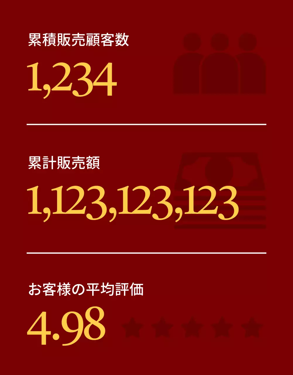 赤 モダン プロジェクター チラシ 詳細ページ