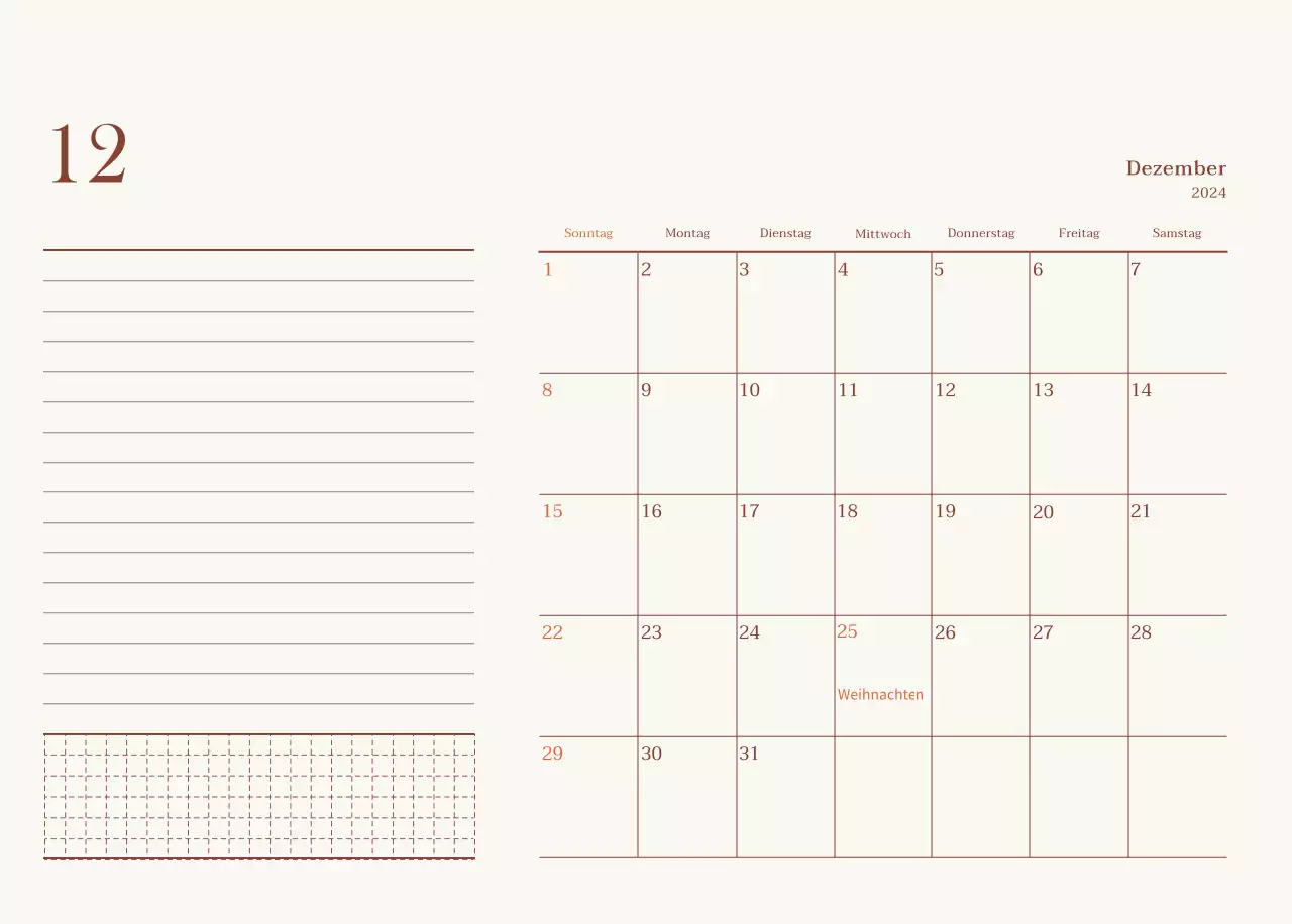 Emotionales Cafe-Fotolayout in Beige und Braun