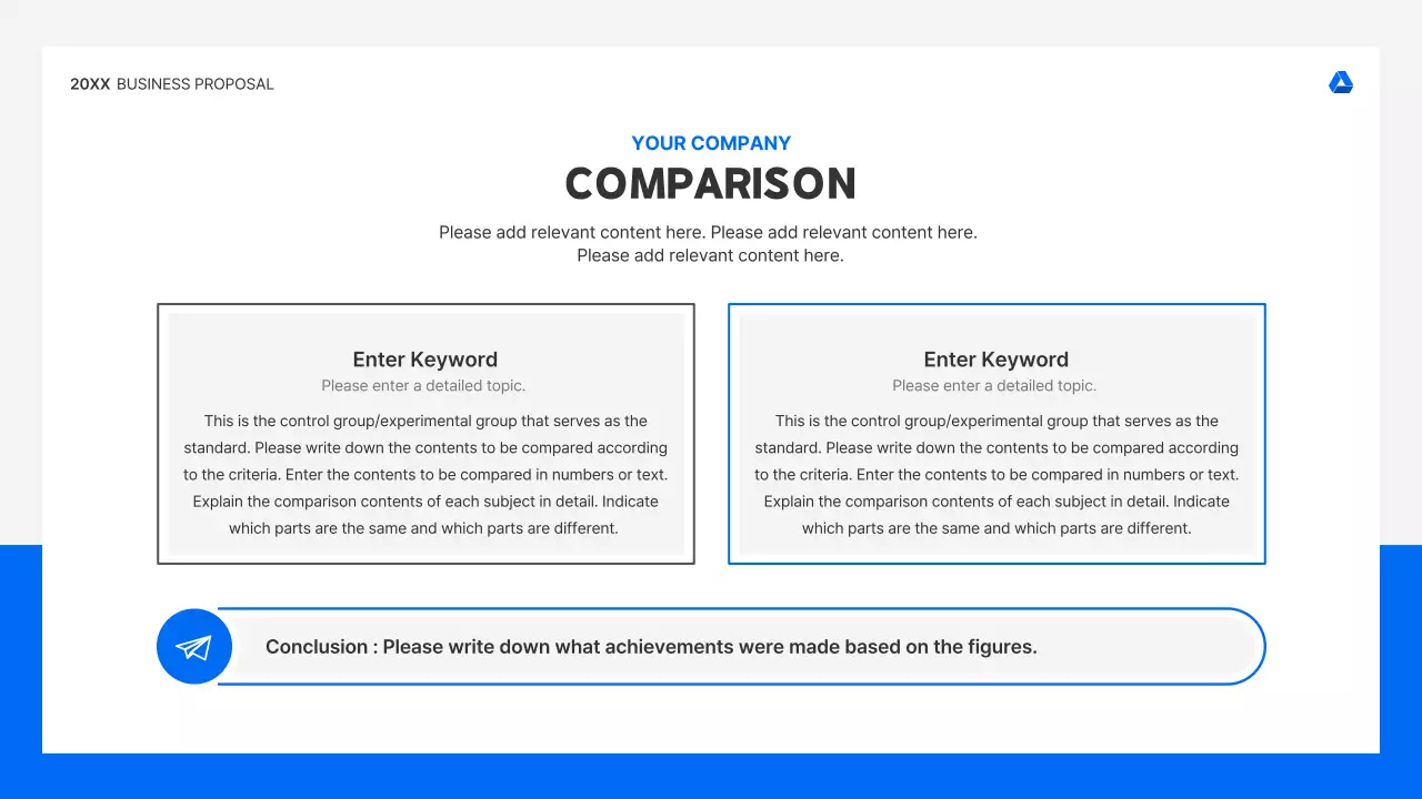 Blue Professional Business Proposal Presentation
