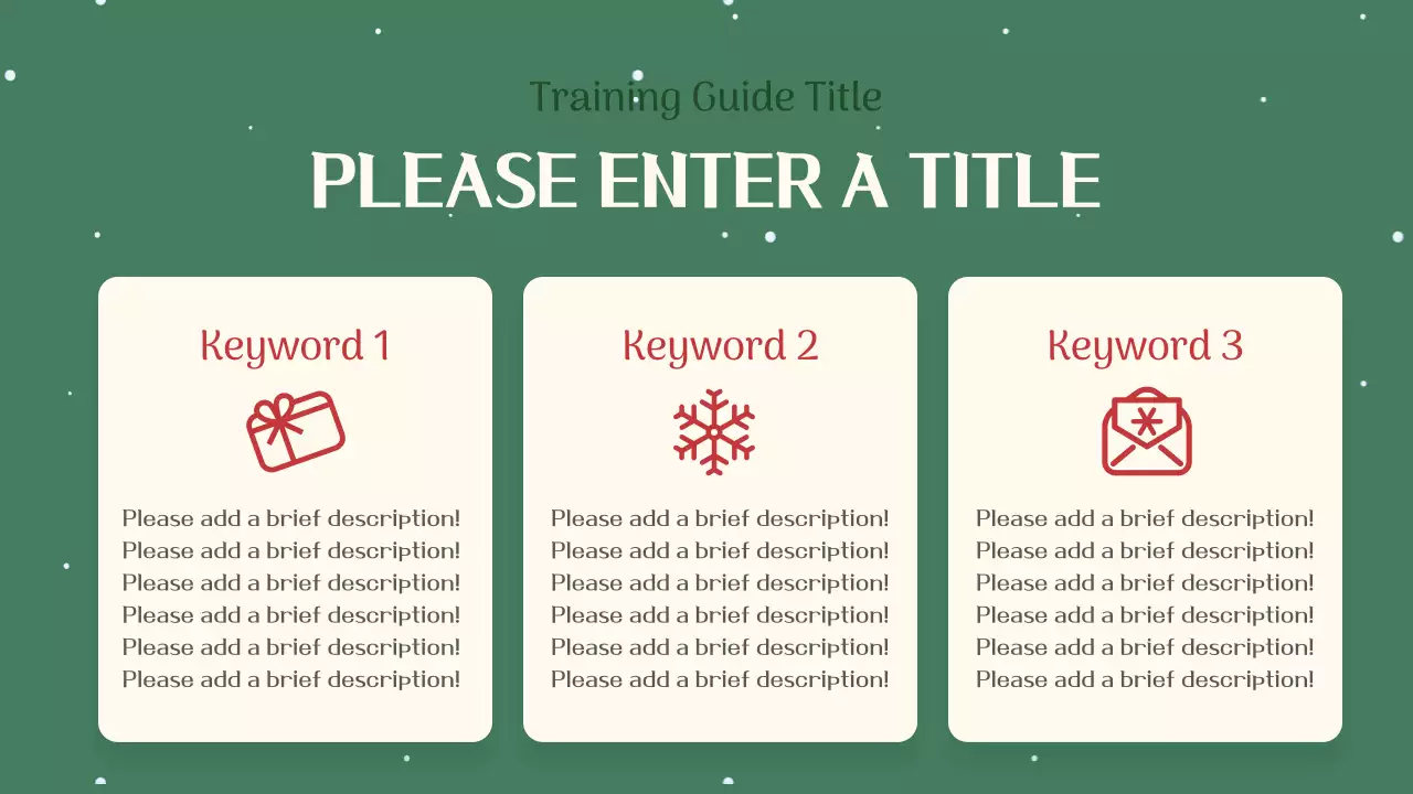 그린 전통 자원봉사 가이드 프레젠테이션