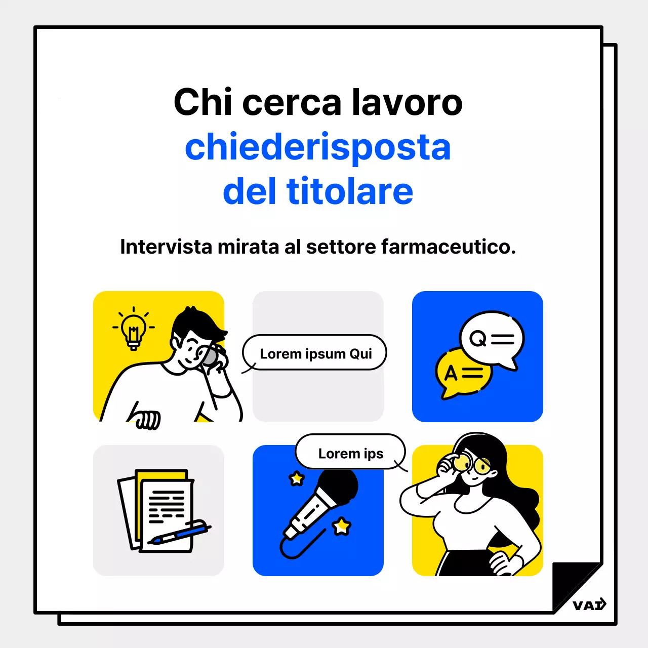 I semplici consigli di Blue per i colloqui di lavoro per chi è già in servizio
