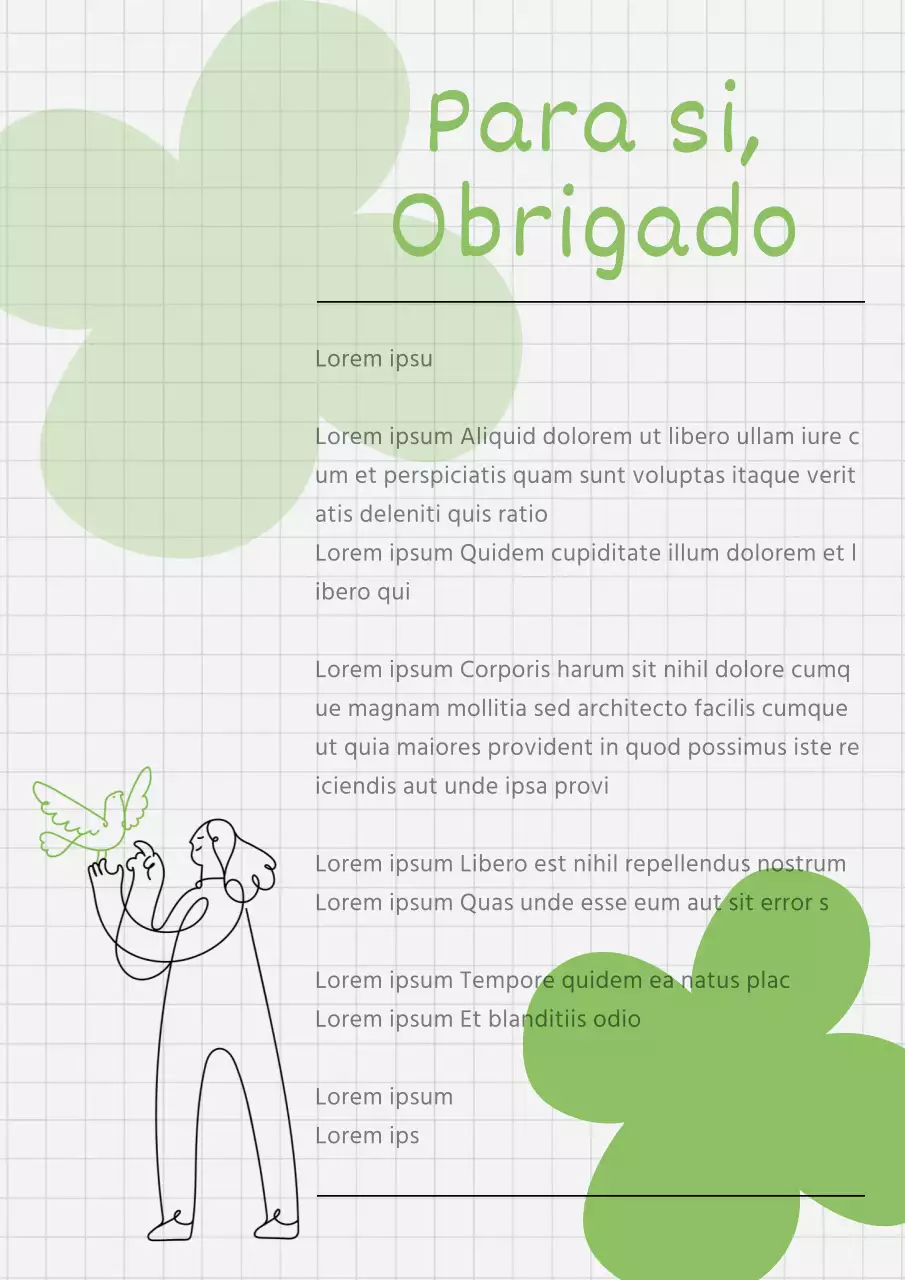 Carta-convite moderna em chartreuse e cinzento