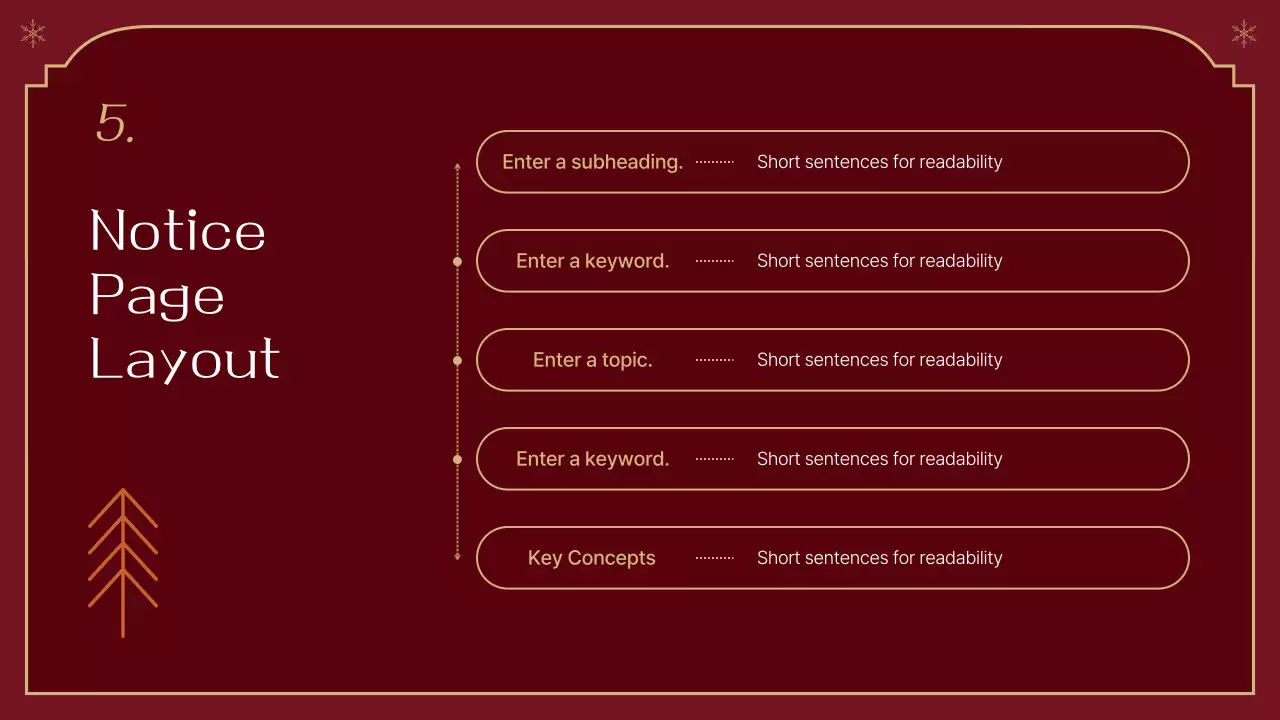 Wine Traditional Christmas Templates Presentation