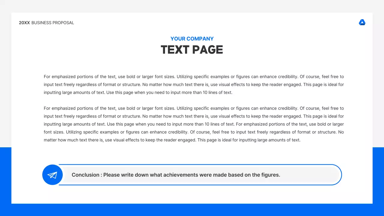 Blue Professional Business Proposal Presentation