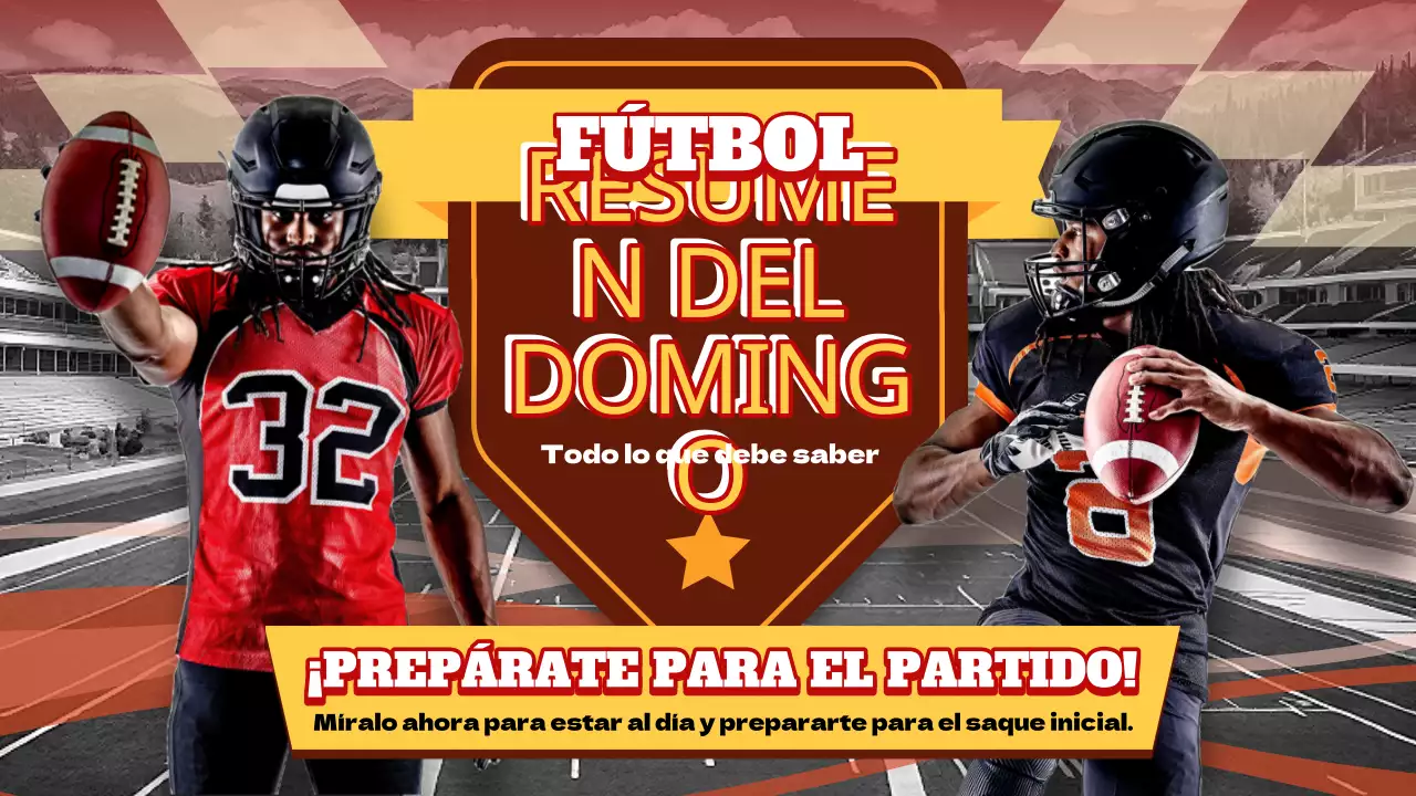 Presentamos el avance kitsch naranja y amarillo del domingo de la Super Bowl