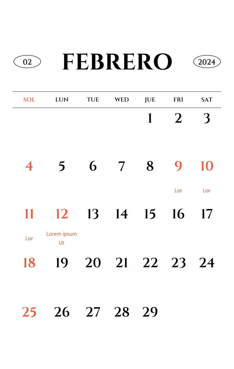 Calendario de pared de estilo sencillo con concepto de fotografía de viajes emocional en blanco y negro