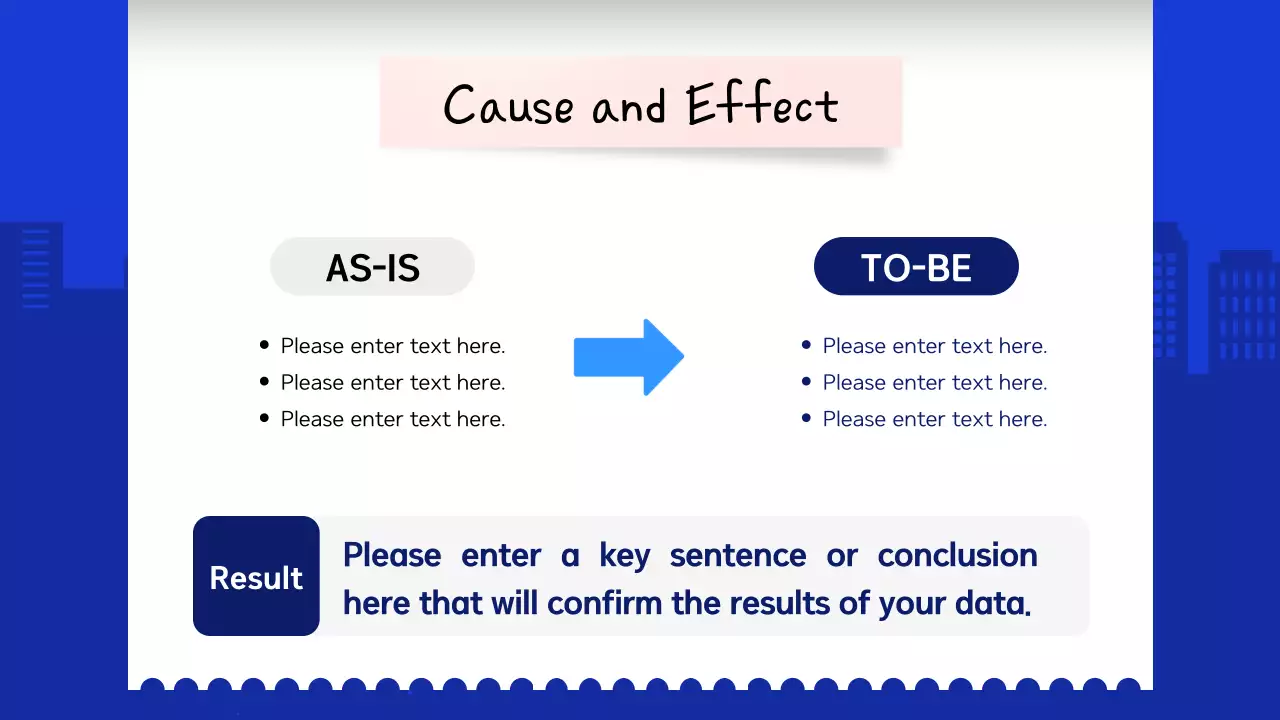 Blue Modern Market Report Document Presentation