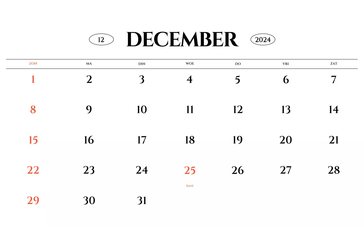 Eenvoudige stijl muurkalender met zwart-wit emotionele reisfotografie concept