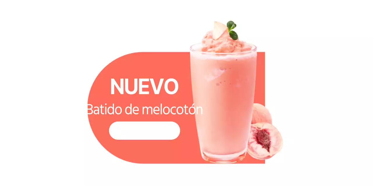 Promociona el menú de tu cafetería con una foto de tus bebidas de aspecto limpio