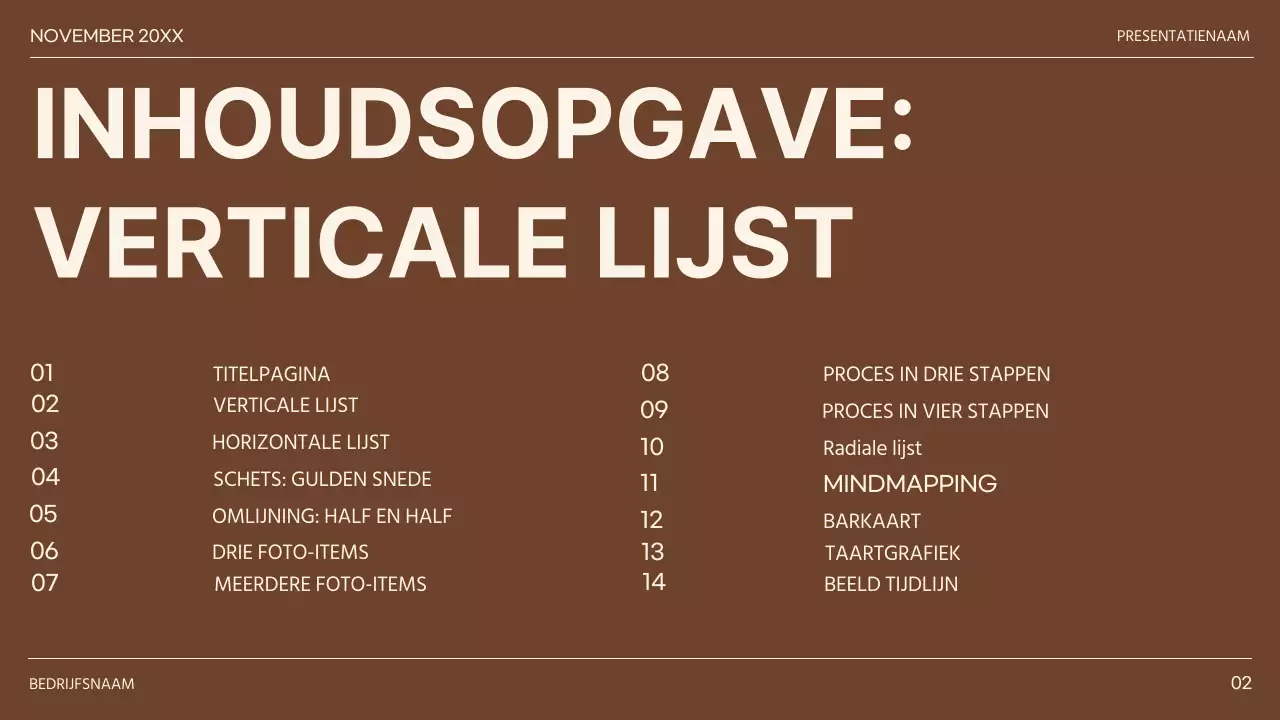 Khaki en Bruin Minimal Diverse Layout Pagina's Rapport