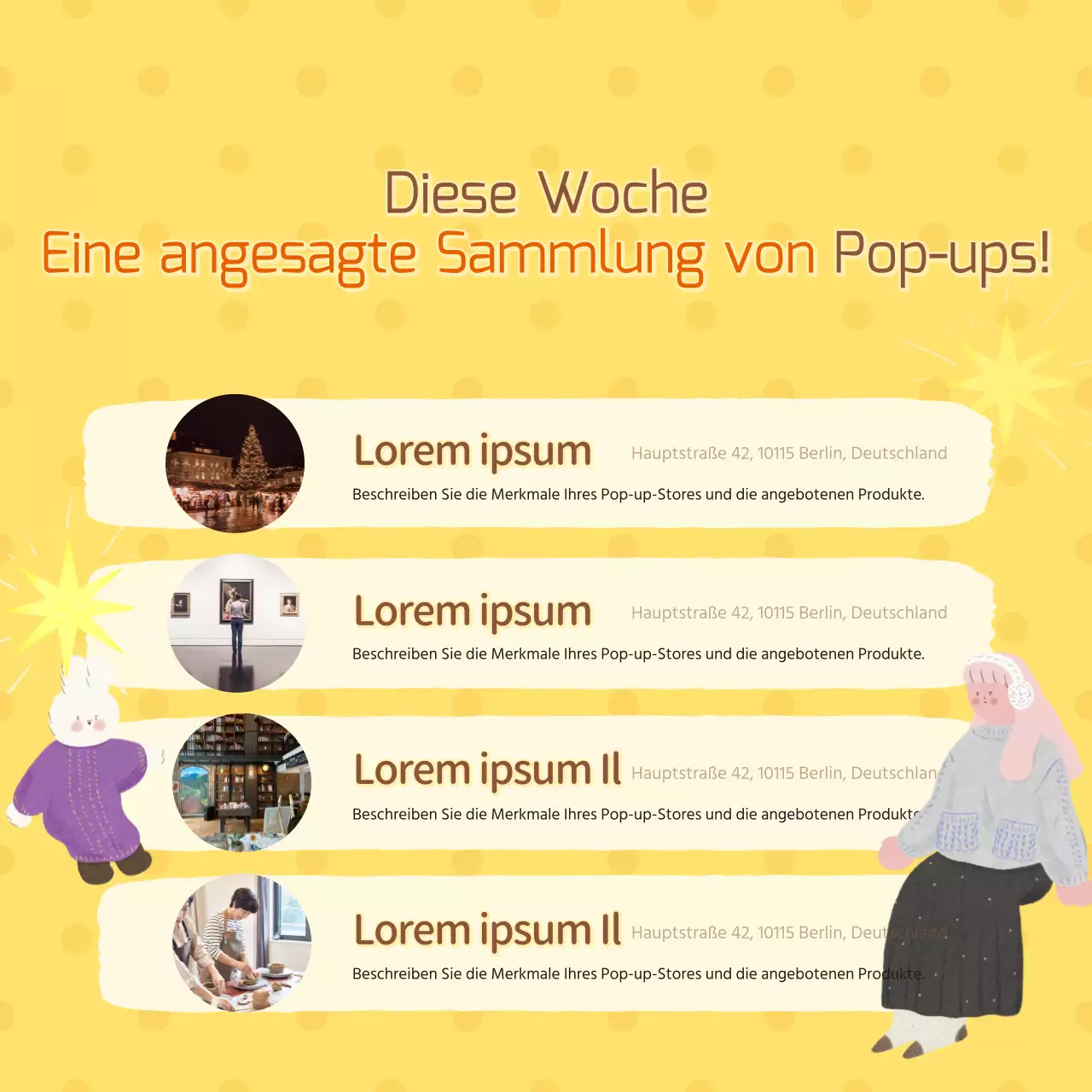 Eine gemütliche virale Winterwerbung in Mint und Braun