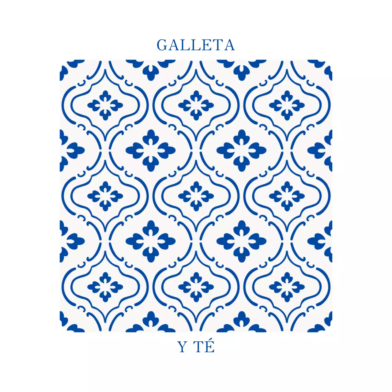 Una cafetería con un lujoso concepto de decoración en azul