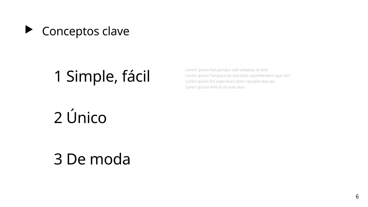 Un informe blanco y sencillo de consultoría estratégica