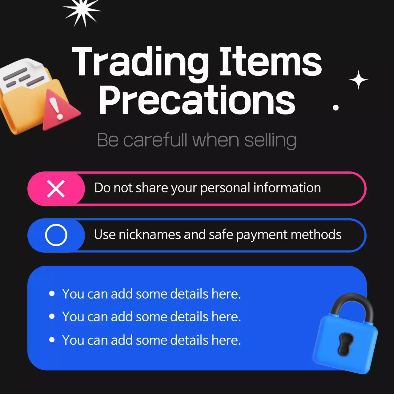Thông báo về thị trường thời trang đầy màu sắc Instagram Carousel