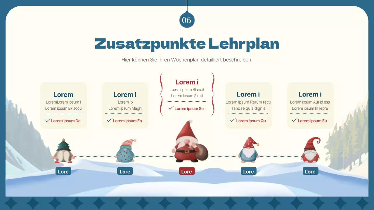 Eine Einführung in den Crashkurs für den Winter in Rot und Marineblau