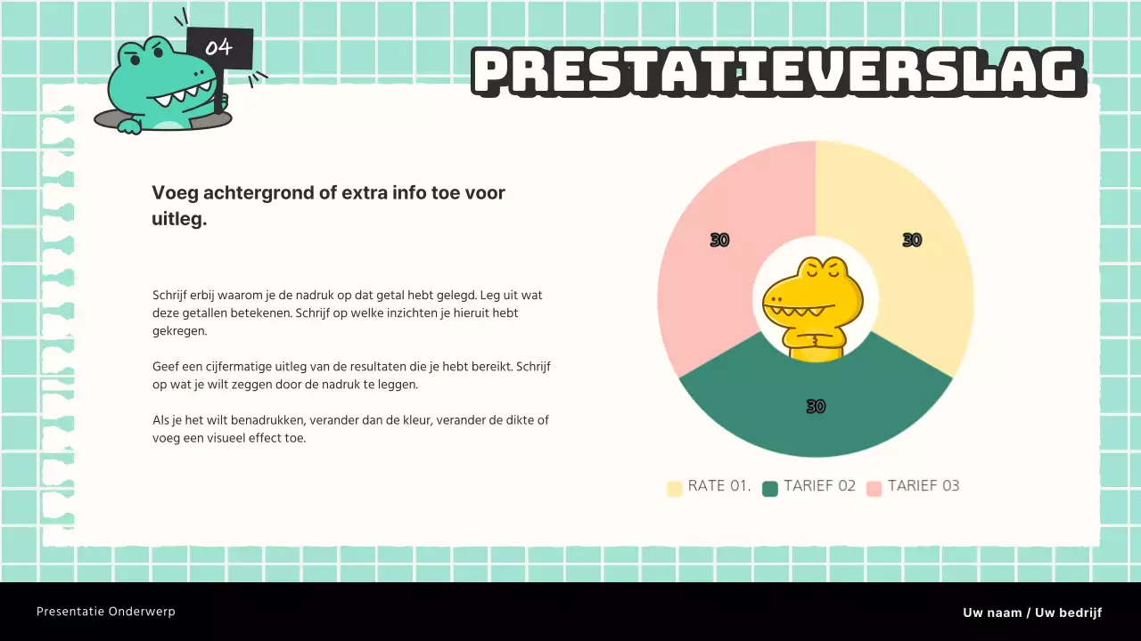 Mint en wit trending marketing onderzoeksnotitie rapport